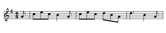 The Bonnie Pit Laddie - staff notation