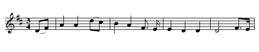 The Bonny Black Hare - staff notation