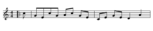The Bonny Lass of Fisherrow - staff notation