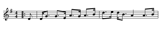 The Bonny Lass of Rothiemay - staff notation