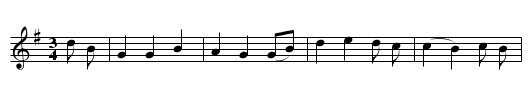 The Bonny Light Horseman - staff notation