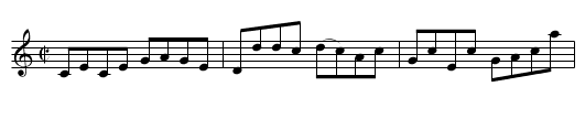 THE BOSTON BOYS' -- REEL - staff notation