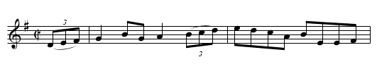 The Bouncing Boy   (reel)     1506 - staff notation