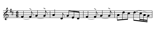 The Boy from the Mountain (jig)   0974 - staff notation