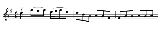 THE BOYS OF BOCKHILL - JIG - staff notation
