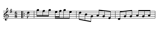 The Boys of Bockhill - staff notation