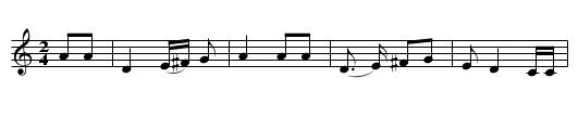 The Braes of Balquidder - staff notation