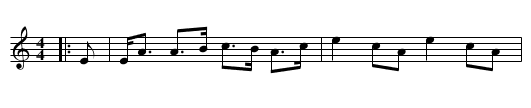 The Braes of Breadalbane - staff notation