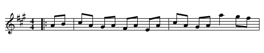 The Brazen Mask - staff notation