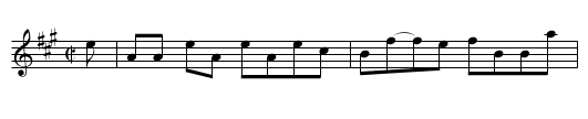 the Bridge of Garry - staff notation