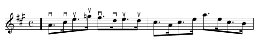 The BRIG O' PERTH - staff notation