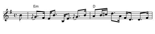 The Brig o Potarch - staff notation