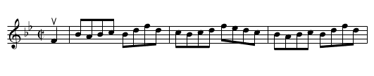 THE BROADSWORD HORNPIPE - staff notation