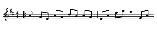 The Buck of the Carrach - staff notation