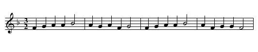The Buffens - staff notation