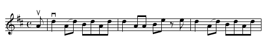 The BUTCHER'S BOY - staff notation