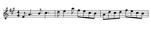 The Cairdin' O't - staff notation