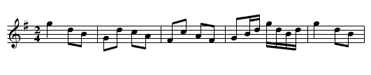 The Cambro Britons - staff notation