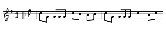The Cameronian Rant - staff notation