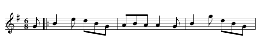 The Campbells are coming - staff notation
