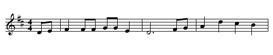 The Candlelight Fisherman - staff notation