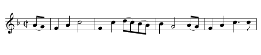 The CAPTAIN'S LADY - staff notation