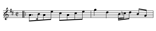 The Carle he came o'er the croft - staff notation