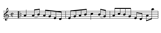 the CASHMERE SHAWL - staff notation