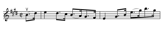 THE CHAMPION HORNPIPE - staff notation