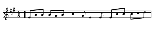 The CHAPTER OF FASHIONS - staff notation