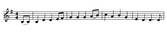 The Charity Seed - staff notation