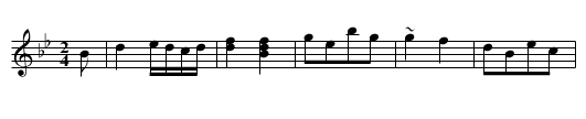 The Charlotte Cottilion - staff notation