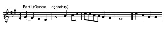 The Cherry Tree Carol - staff notation