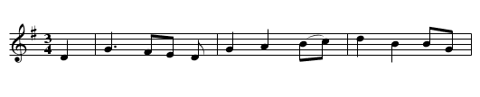 The Cherry-Tree Carol - staff notation