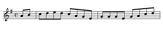 The Chicago Reel - staff notation