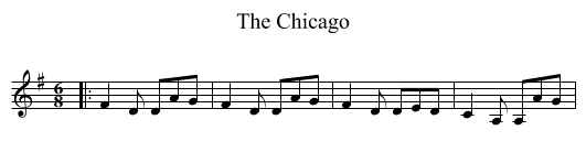 The Chicago - staff notation