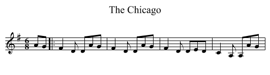 The Chicago - staff notation