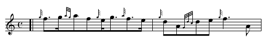 The Children's Song - staff notation