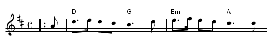 the Chimes of Dunkirk - staff notation