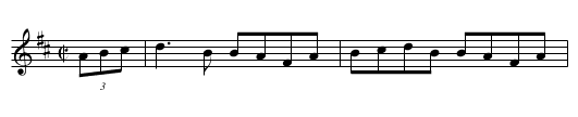 The Christening [1] - staff notation