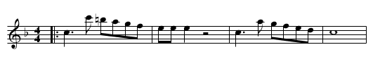 The Christmas Song - staff notation