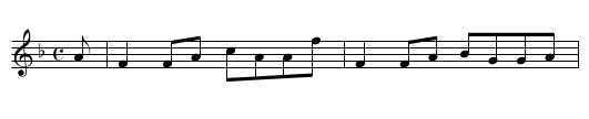 The Circus Reel - staff notation