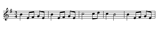 The Clog Waltz - staff notation