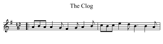 The Clog - staff notation