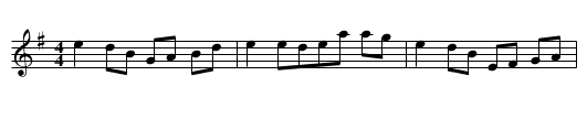 The Cloonagroe Reel - staff notation