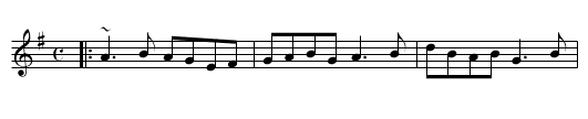 The Concert Reel - staff notation