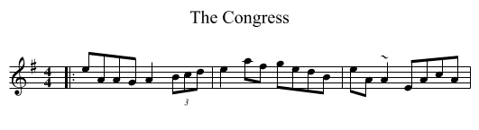 The Congress - staff notation