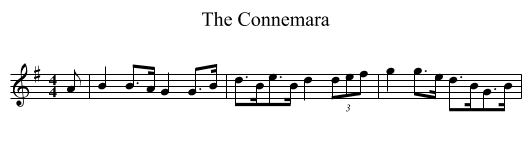 The Connemara - staff notation