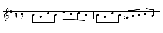 the Cooler - staff notation