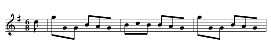 The Cooper o' Stannerton Heugh - staff notation